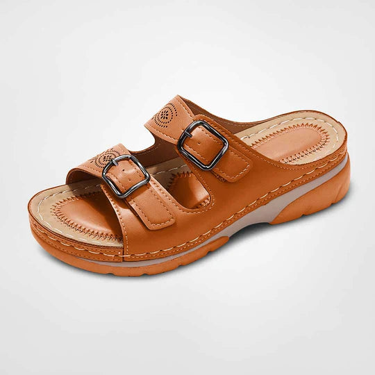 Women's Cowhide Ergonomiska Sandal