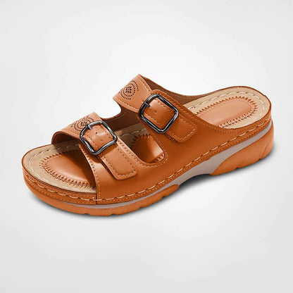 Women's Cowhide Ergonomiska Sandal